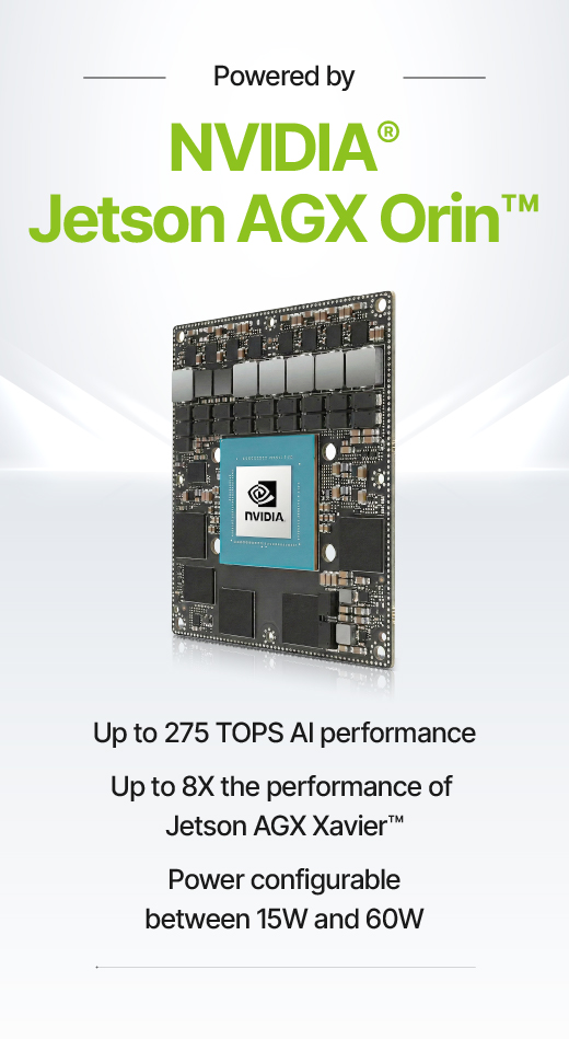 EAR-70N Powered by NVIDIA Jetson Orin AGX Mobile